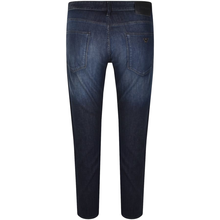 Emporio Armani J06 Slim Fit Jeans Mid Wash Blue